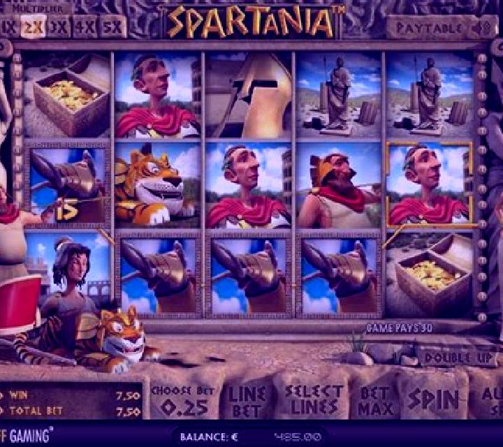 Spartania slot game