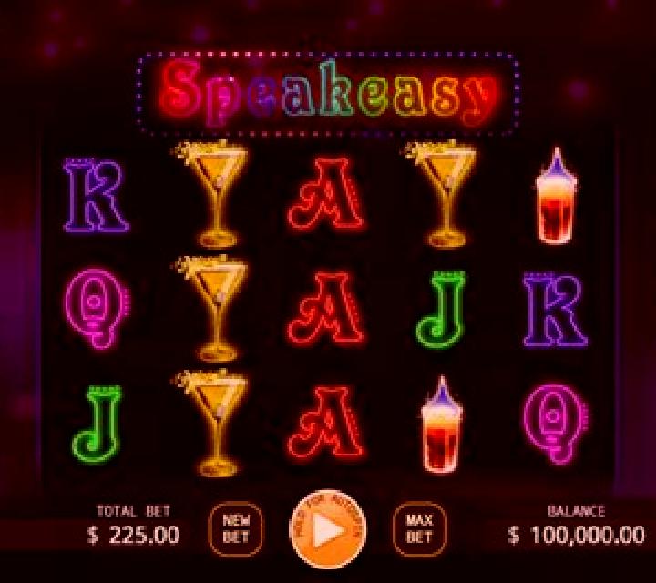 Speakeasy slot