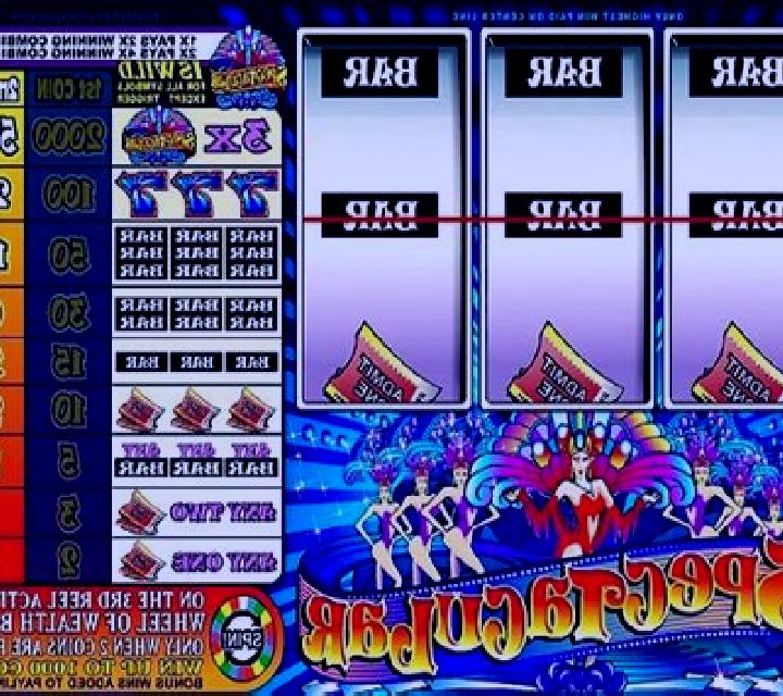 Spectacular Wheel of Wealth slot machine