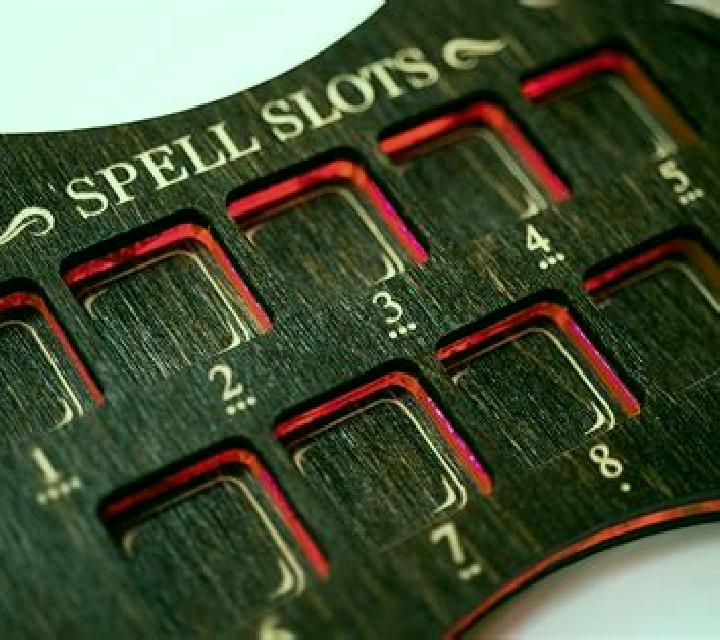 Spell Wood slot