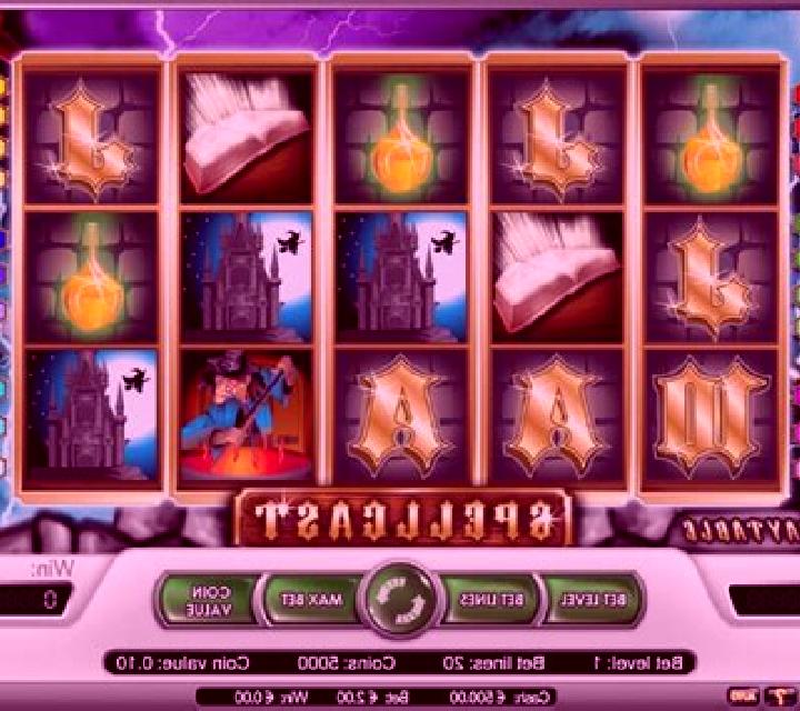 Spellcast slot game