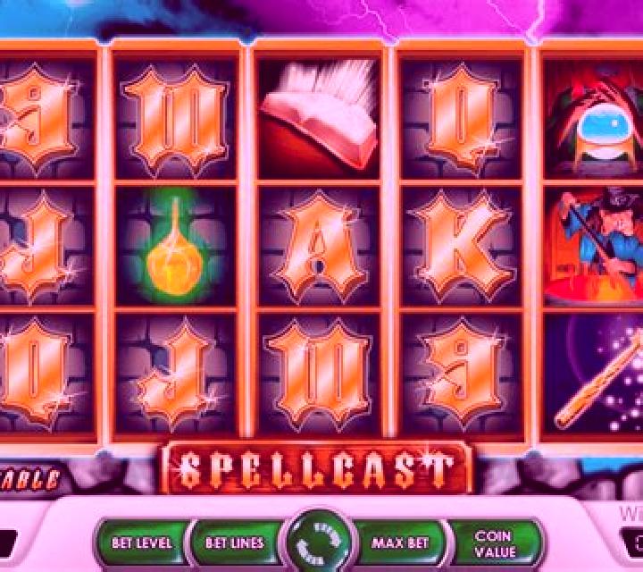 Spellcast slot machine