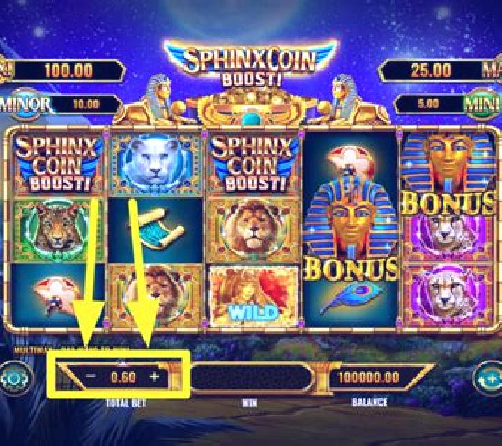 Sphinx Coin Boost slot