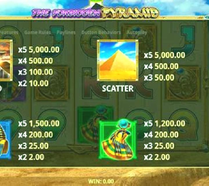 Sphinx Pyramid slot game