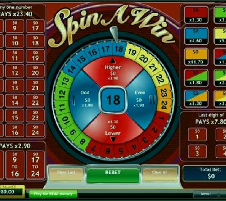 Spin A Win (Playtech) slot game