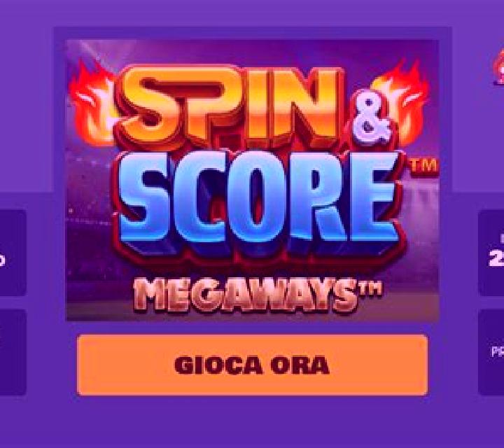 Spin and Score Megaways slot machine