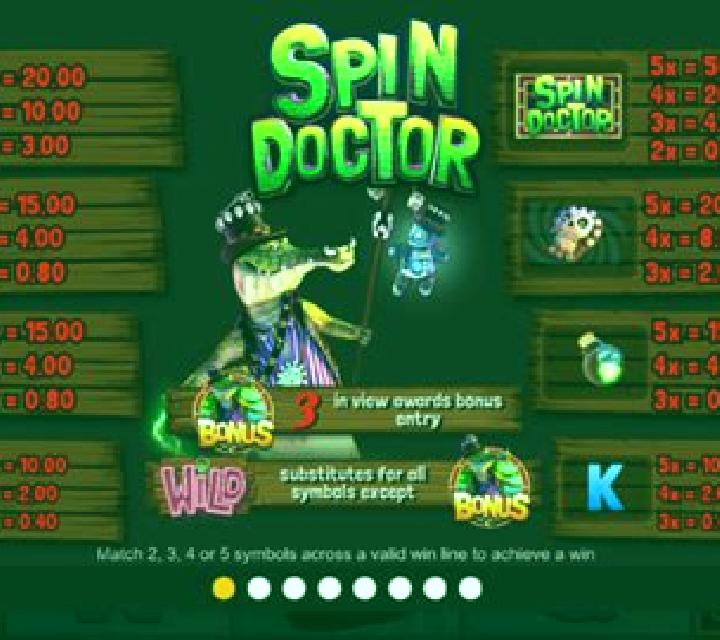 Spin Doctor slot game