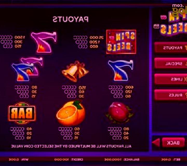 Spin or Reels slot