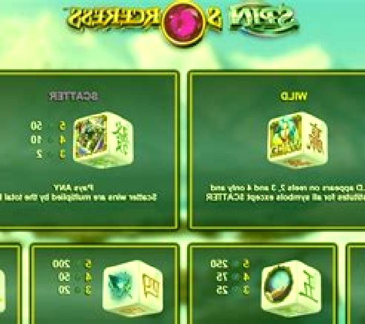 Spin Sorceress Dice slot