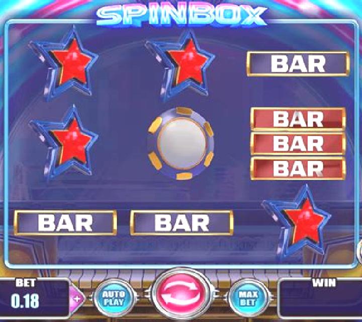 Spinbox slot game