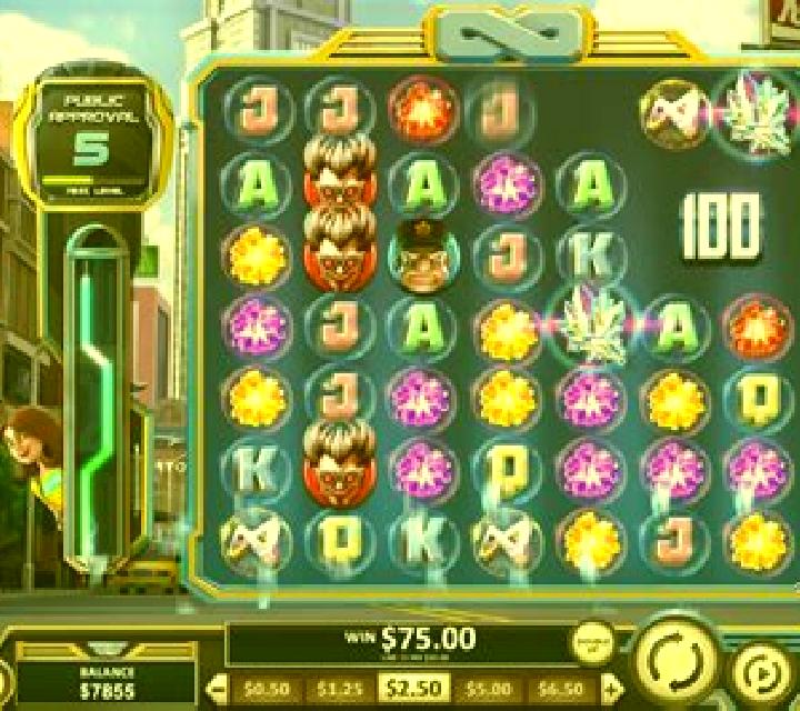 Spinfinity Man slot machine