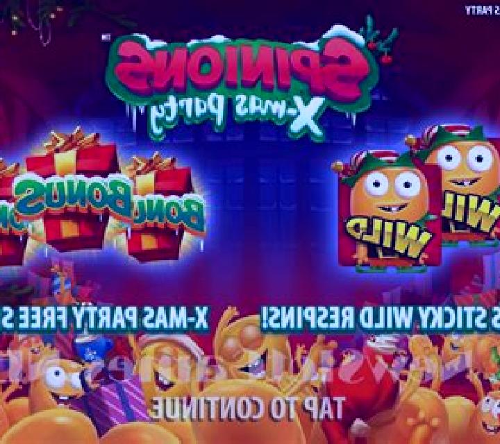 Spinions Christmas Party slot machine