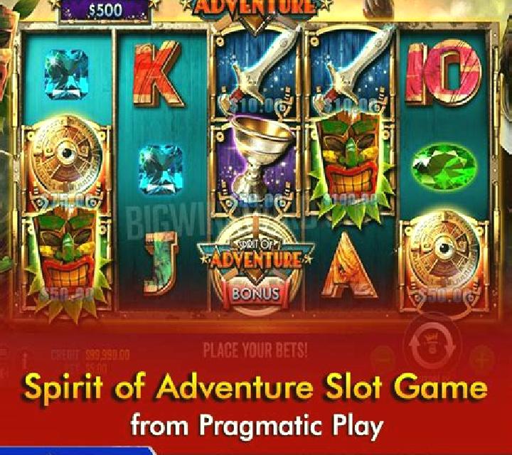 Spirit of Adventure slot machine