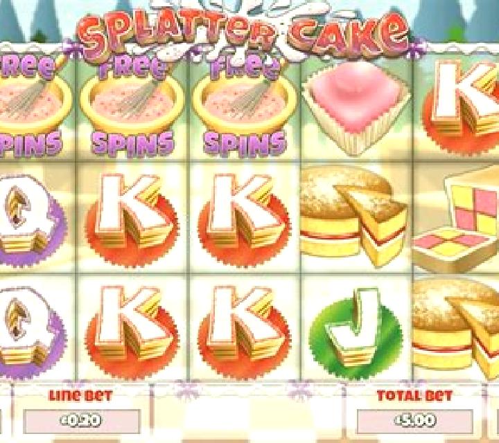 Splatter Cake slot machine