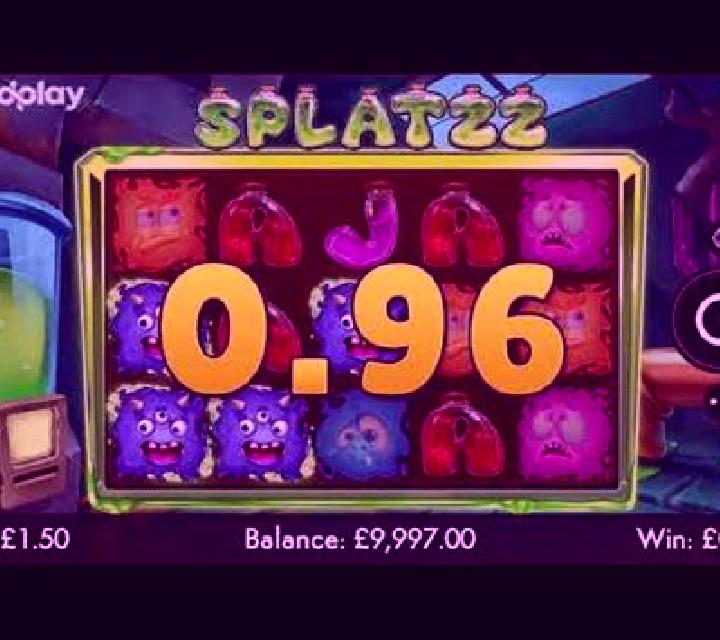 Splatzz slot machine