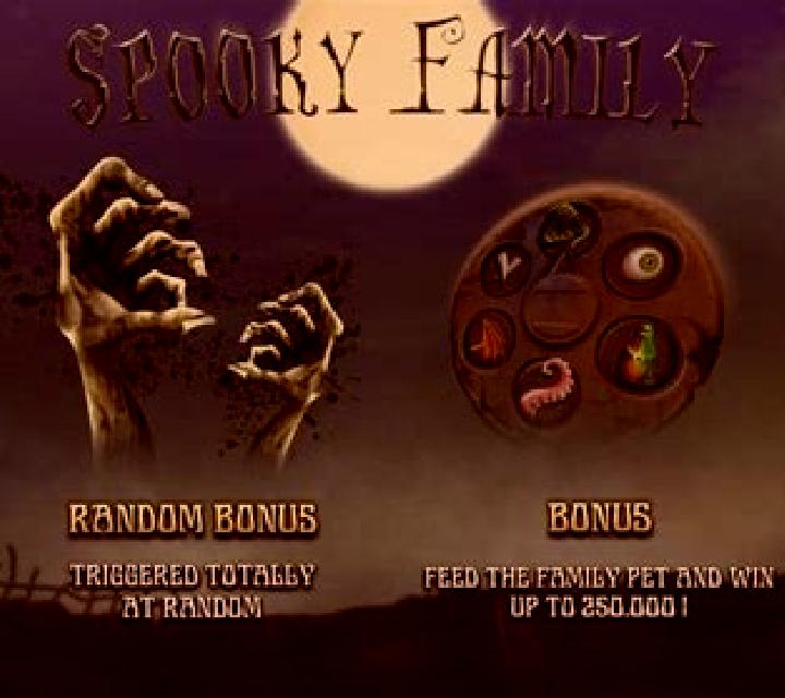 Spooky Family slot machine