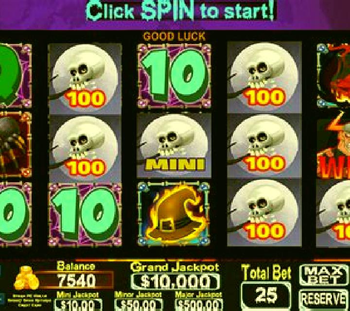 Spooky Skull slot machine