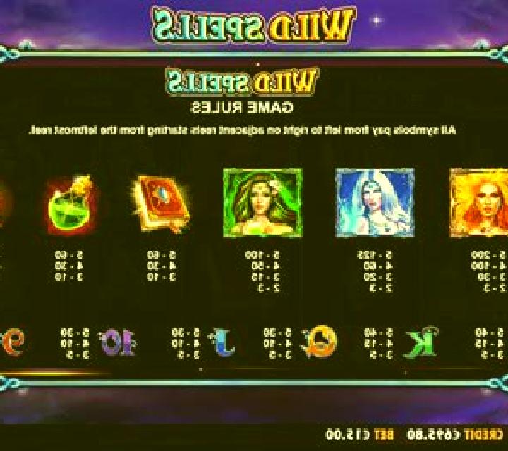 Spooky Spells slot game