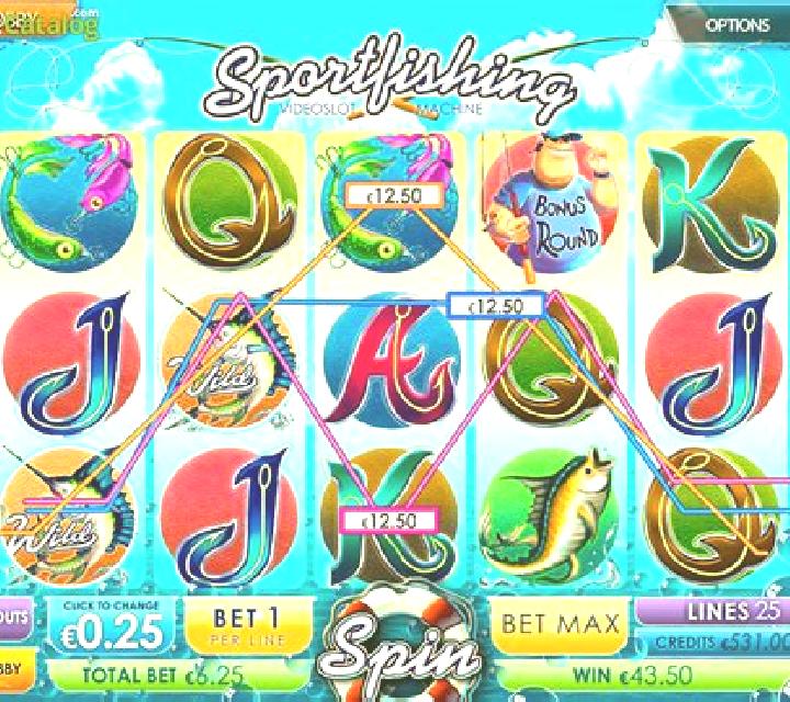 Sportsfishing slot