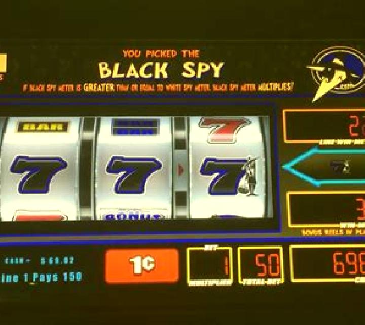 Spy slot machine