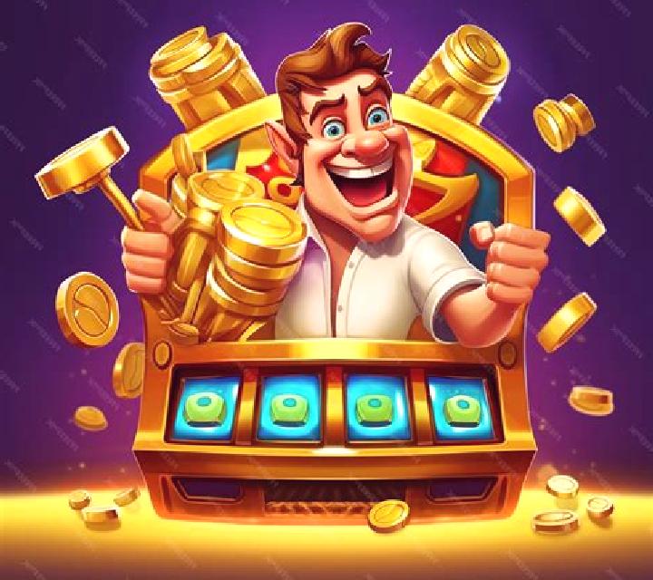 Stacked slot machine