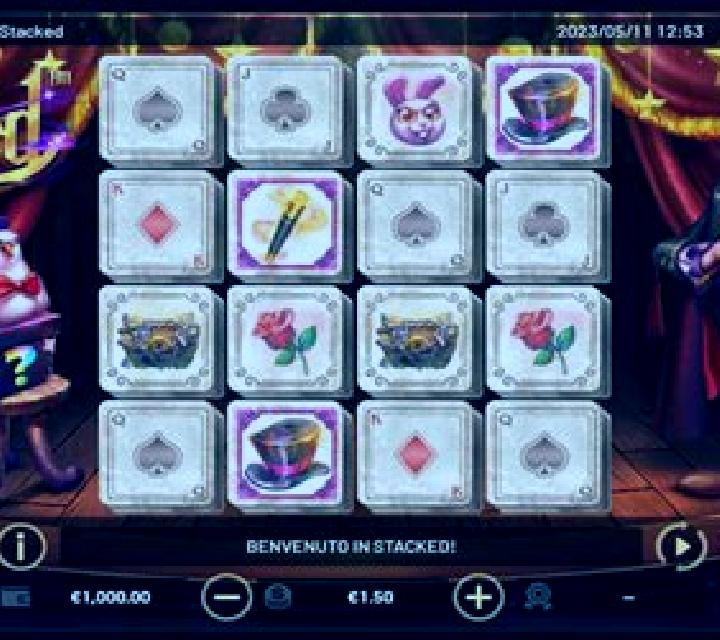 Stacked slot