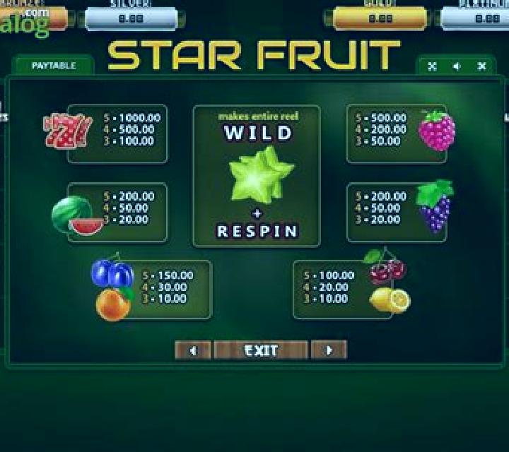Star Fruit (Betsense) slot