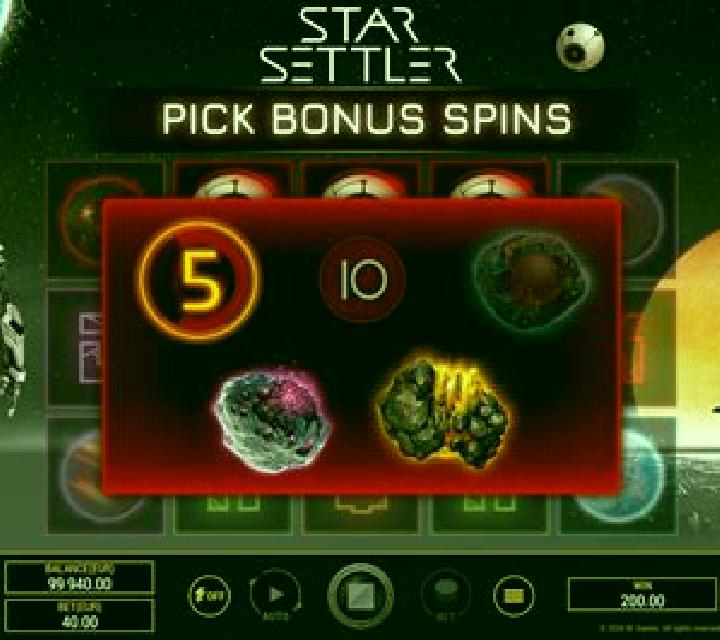 Star Settler slot game