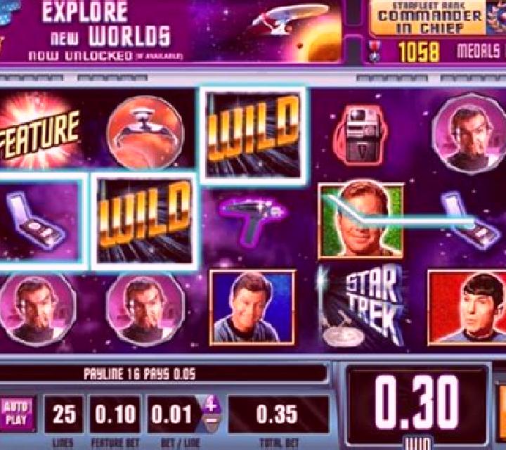 Star Trek Red Alert slot game