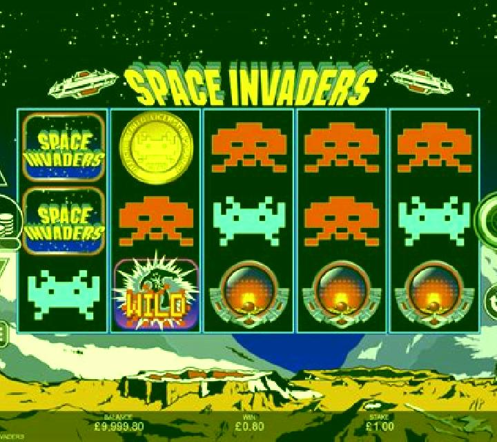 Stars Invaders Classic slot machine