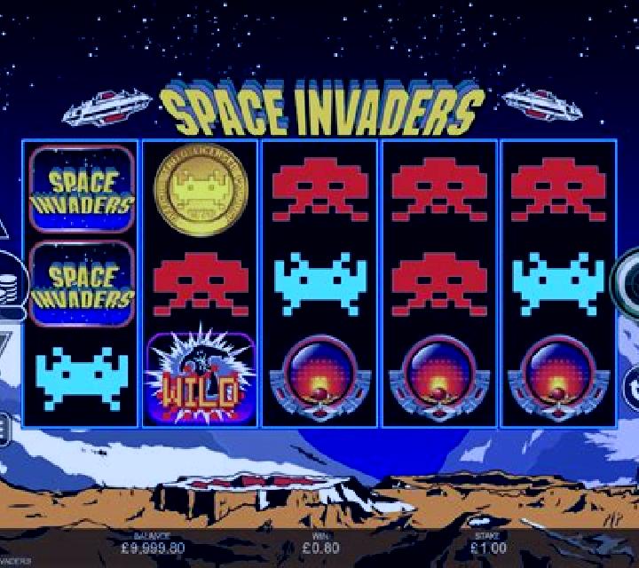 Stars Invaders slot game
