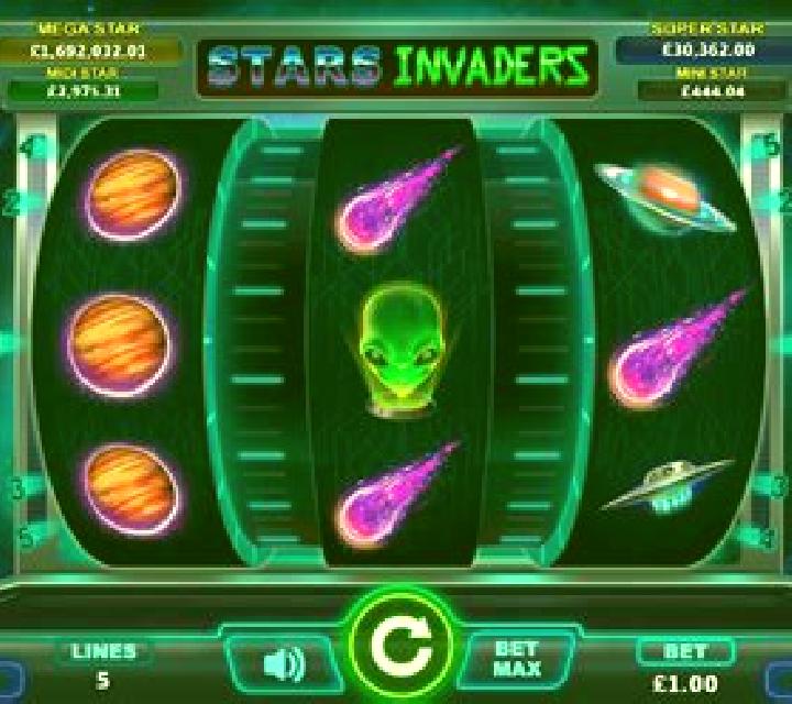 Stars Invaders slot