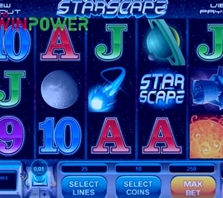 Starscape slot machine
