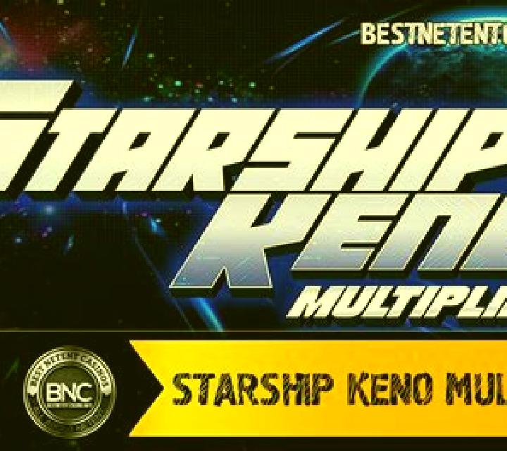 Starship Keno Multiplier slot