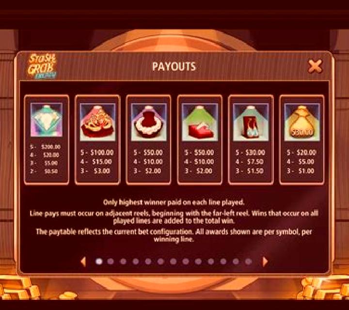 Stash and Grab Frenzy slot