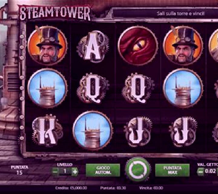 Steam Tower slot machine