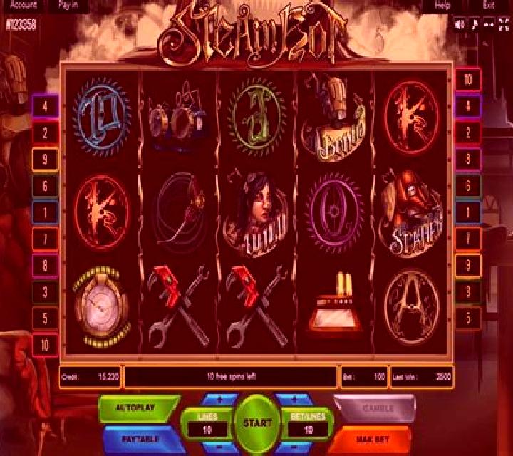 Steambot slot game
