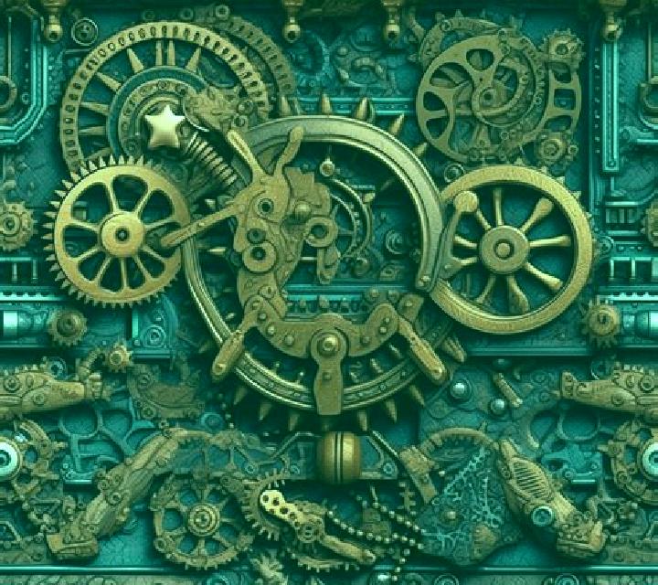 Steampunk slot game