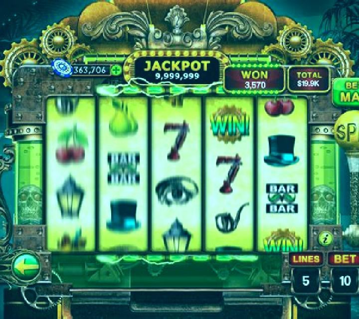 Steampunk slot
