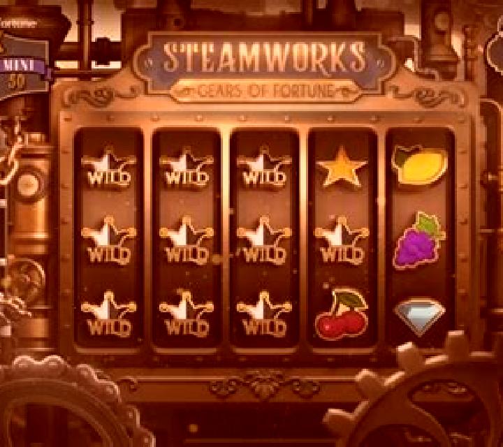 Steamworks - Gears of Fortune slot machine