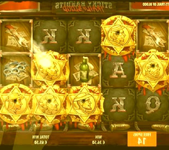 Sticky Bandits Trail of Blood slot machine