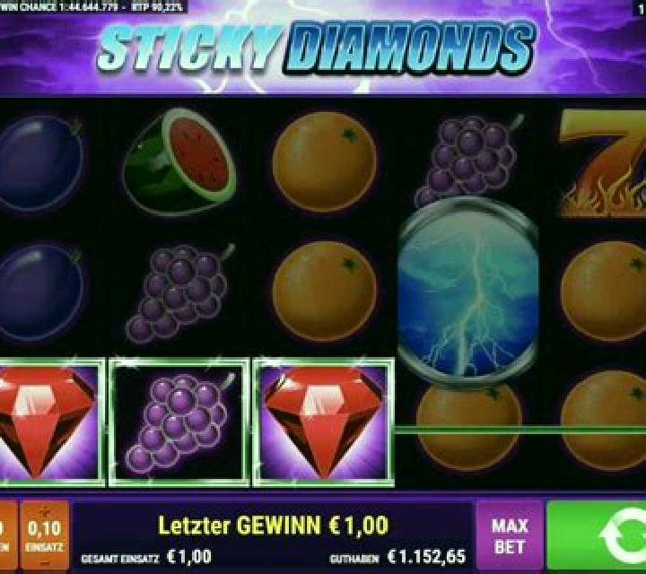 Sticky Diamonds Double Rush online slot
