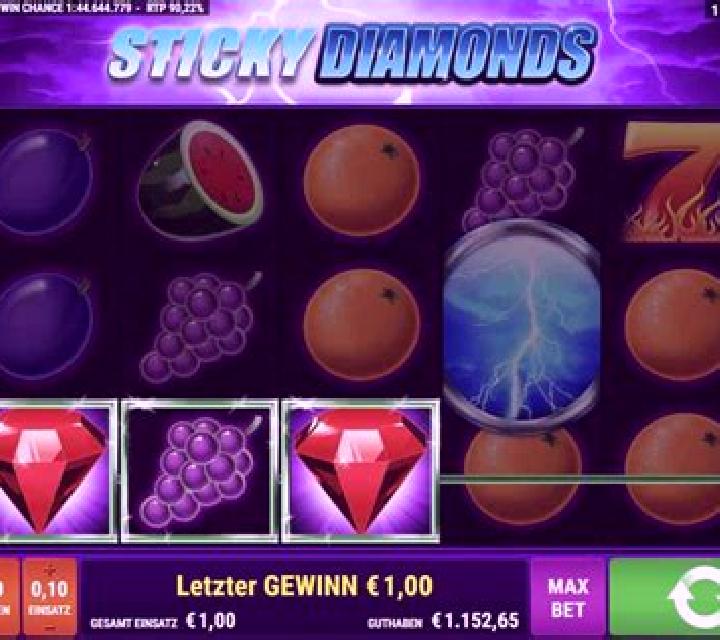 Sticky Diamonds Double Rush slot