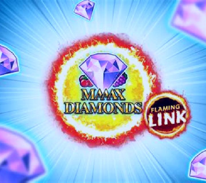 Sticky Diamonds Flaming Link online slot
