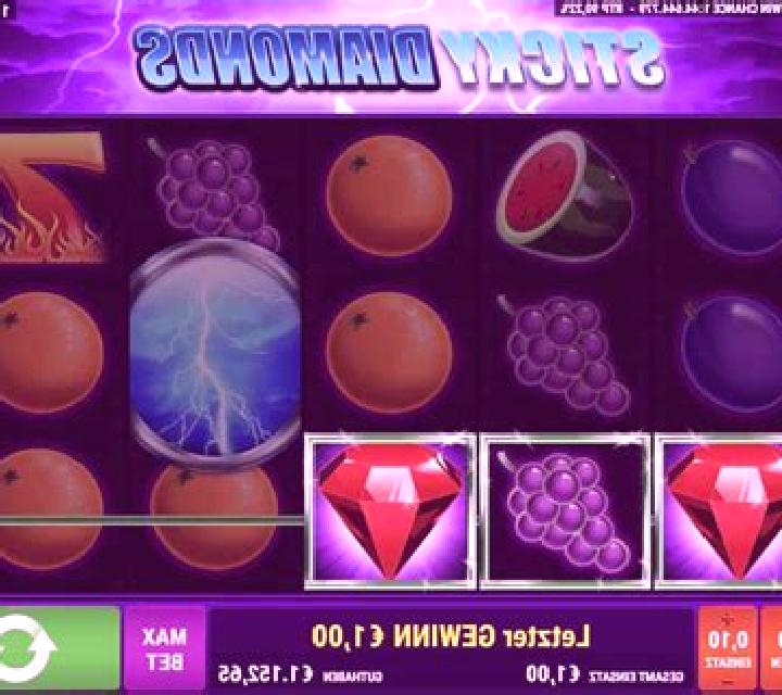 Sticky Diamonds RHFP slot game