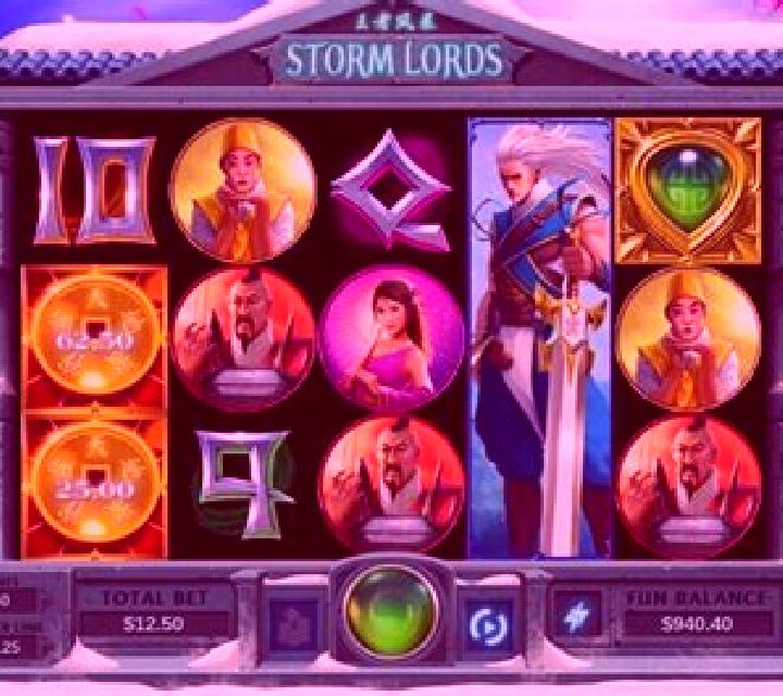 Storm Lords slot machine