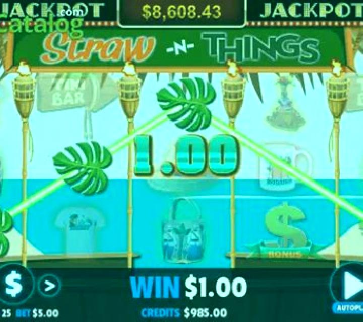 Straw N Things slot machine