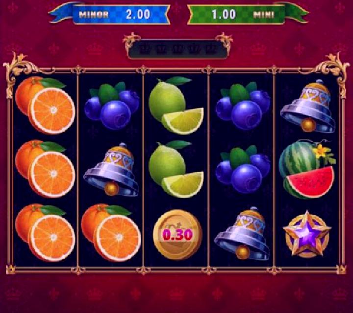 Stunning Crown Cash Mesh Link slot game