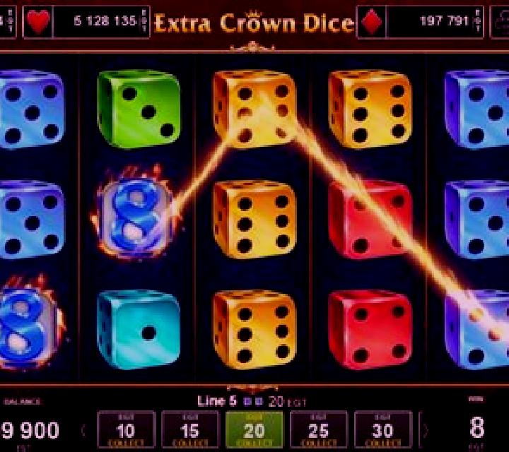 Stunning Crown Extra Dice slot