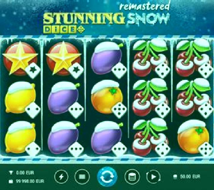 Stunning Snow Remastered Dice slot game